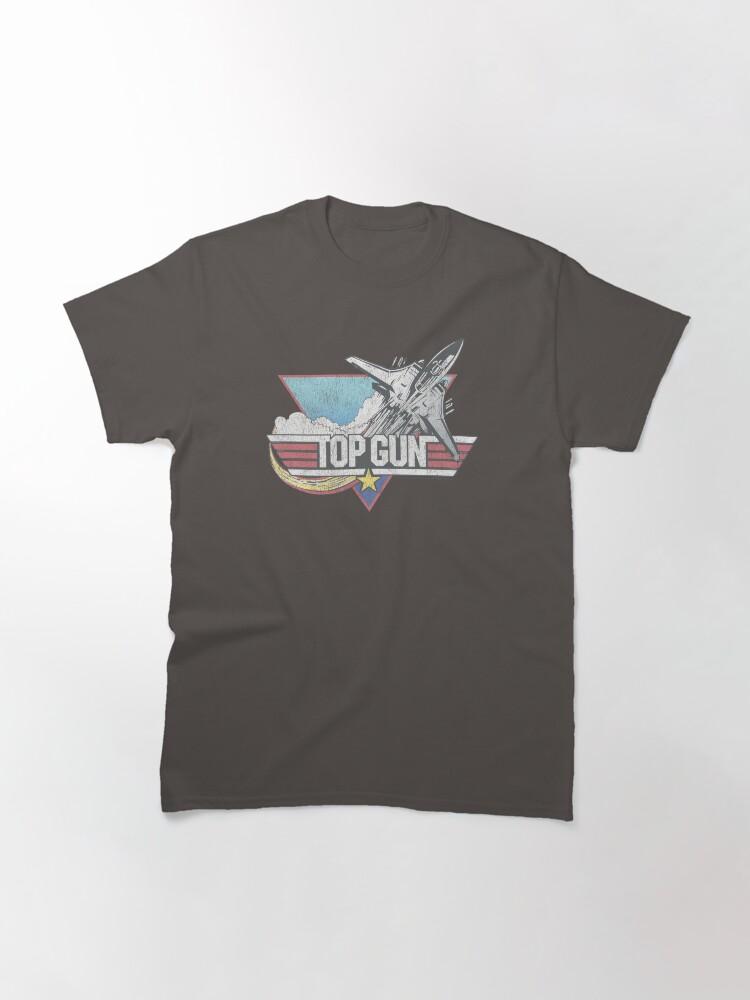 Top Gun Top Gun Retro Inverted Jet Logo Classic T-Shirt