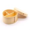 Magewappa Bento Box Деревянный ланч-бокс 14 см Одноуровневый рисовый шарик в форме натурального приблизительно. А-11-273080