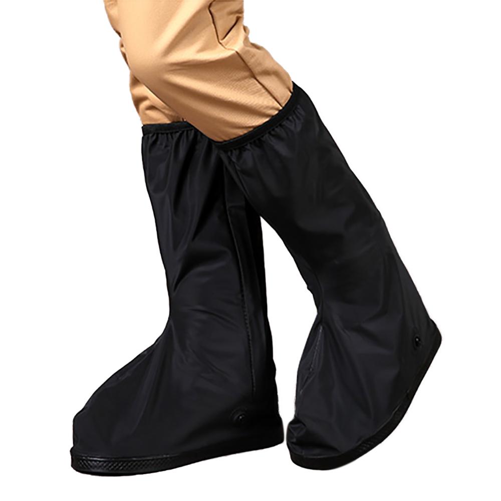 Уличные водонепроницаемые чехлы для обуви, многоразовые резиновые сапоги, противоскользящие велосипедные бахилы