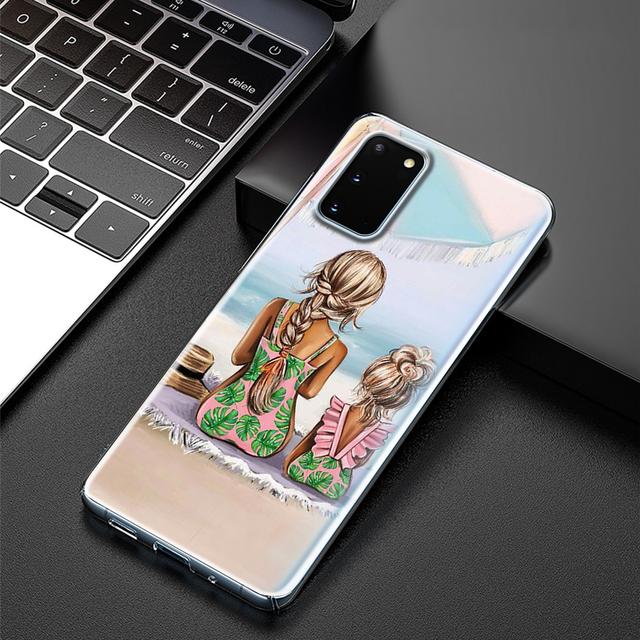 Super Mom Baby Case For Samsung A52s 5g A51 S21 A12 Fundas Galaxy A53 5g A33 A73 A03 A50 A31 A50 A70 A71 A72 A13 A32 Back Covers