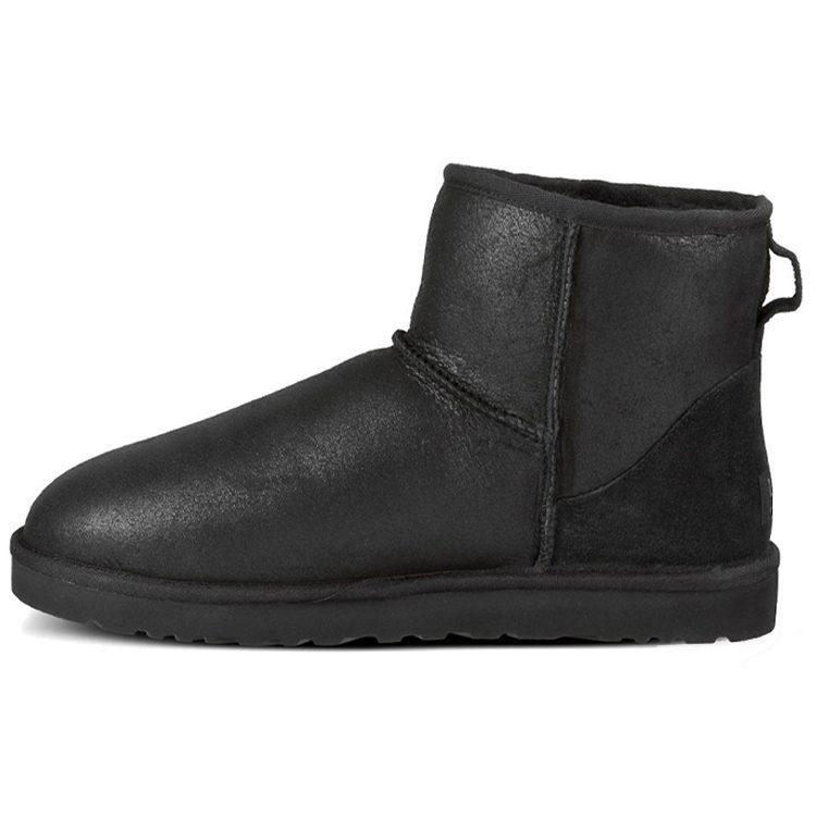 UGG Классический Мини Бомбер Высокие Кроссовки На Флисовой Подкладке Черный 1007307-BJB