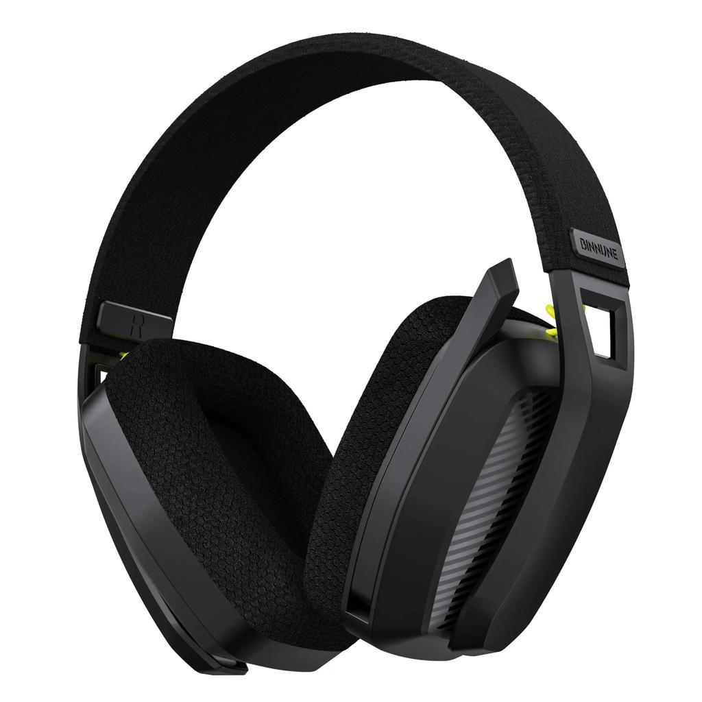 BINNUNE BW06 Беспроводная игровая гарнитура 2,4 ГГц Bluetooth с микрофоном для PS5 PS4 PC Mac Playstation Беспроводная игровая гарнитура с микрофоном