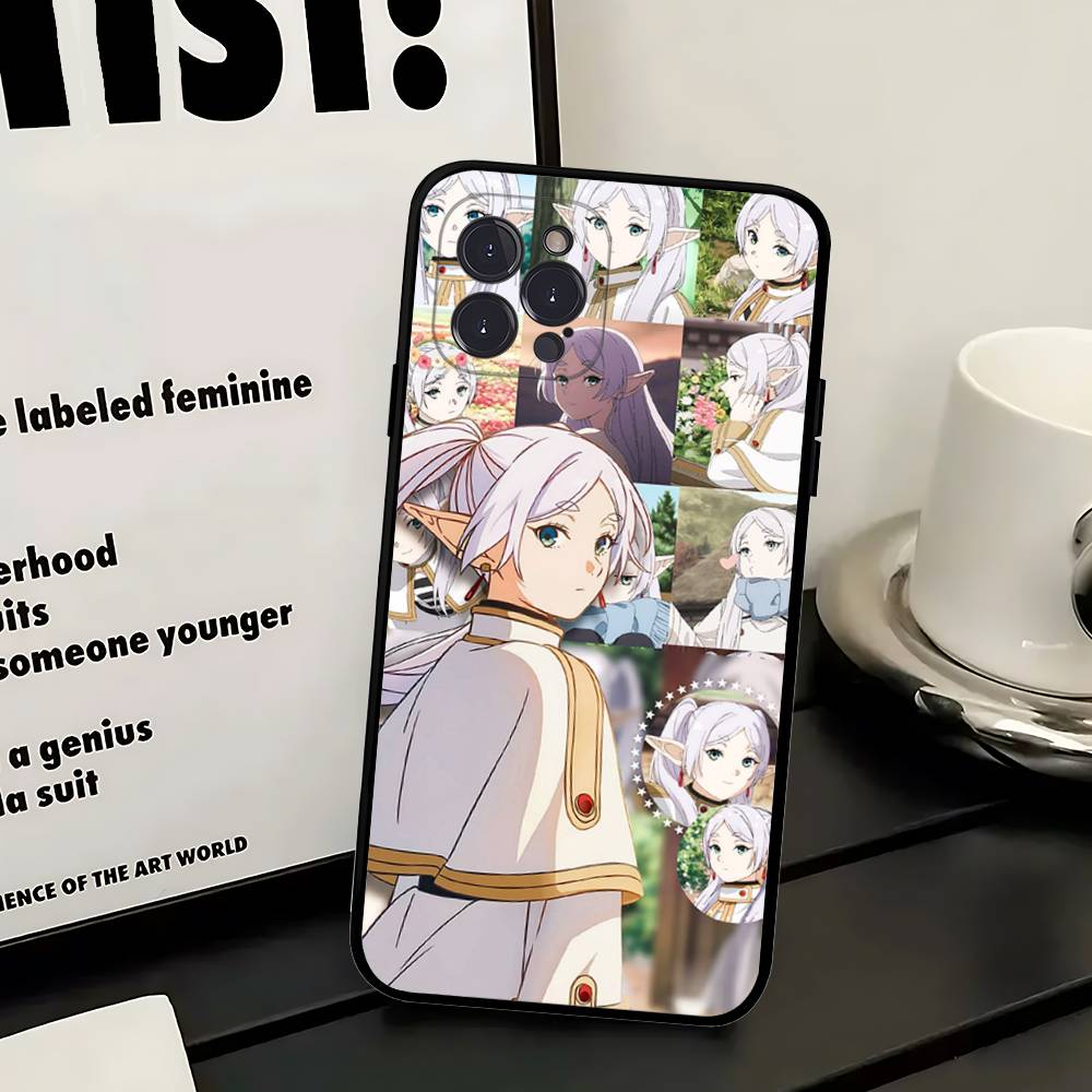 Фэнтези Аниме Фрирен Чехол для Телефона Для iPhone 14 Plus 13 Mini 11 16 15 17 Pro Max Защита Ударопрочный