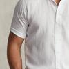 Polo Ralph Lauren SS23 Рубашка Классическая Версия Мужская Белая 710866964-003