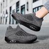 2025 Women Walking Shoes Air Cushion Non Slip Orthopedic Shoes Ladies Platform Mules Breathable Wedge Female Sneakers