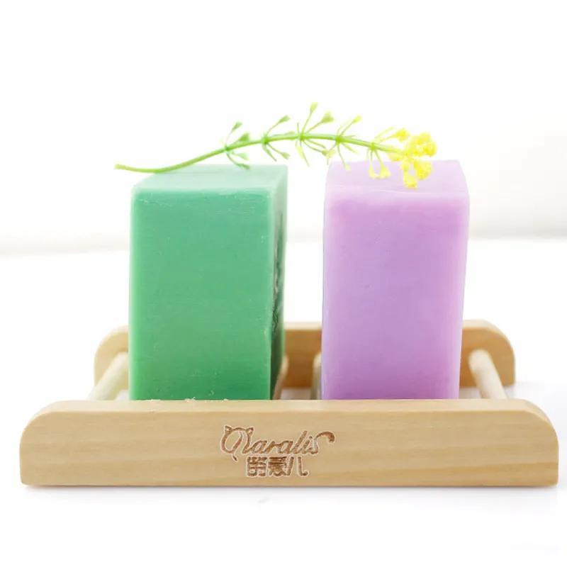 Мыльница из натурального бамбука, деревянная мыльница, держатель для хранения мыла, полка для мыла, коробка, контейнер для ванны, душа, ванной комнаты, креативный деревянный YA010