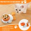 Duck Shaped Pet Slow Feeder Interactive Smart Food Dispenser Toy For Dog Cat Training Snack Puzzle