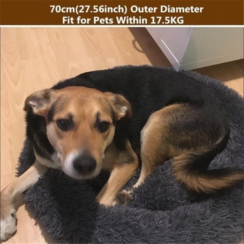 Donut Macaron Cat Dog Beds Sofa , Washable Round Cat Pillow Cushion Pet Bed