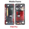 Оригинал Для Huawei P20 P30 P40 P50 P50E P60 P70 Pro Plus Ultra Art Средняя Рамка Корпуса Передняя Рамка LCD Защитная Крышка С Боковой Кнопкой