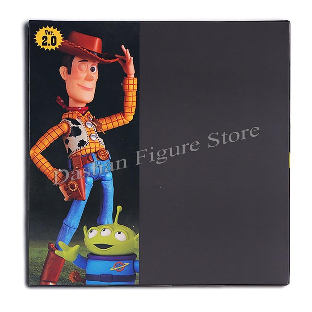 Revoltech Woody Ver 2.0 Action Figure Ko Amazing Yamaguchi Sheriff Woody Figures 17cm PVC Collection Movable Model Toys Gifts