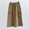 New ArrivAls Open Run Women CArgo Skirt A Line String Big Size Long Skirt