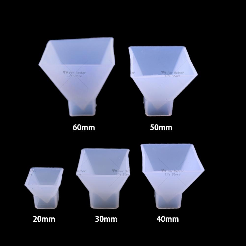 Для лучшей жизни 1 шт. 3D-пирамида Силиконовая форма DIY Для Кристалла УФ Эпоксидной Кубической Треугольной Конусной Домашнего Декора Искусства и Ремесла