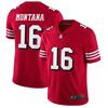 Mens NFL San Francisco 49ers Short Sleeve Jersey Embroidered Team Apparel Fan Wear Sports Gear