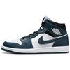 Мужские кроссовки Air 1 Mid Armory Navy Blue Black White 554724-411