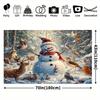 1 шт. Веселого Рождества Снеговик Дикая природа Декорация Фон Зимний Фон Для Фотостудии Фотобудки Вечеринки