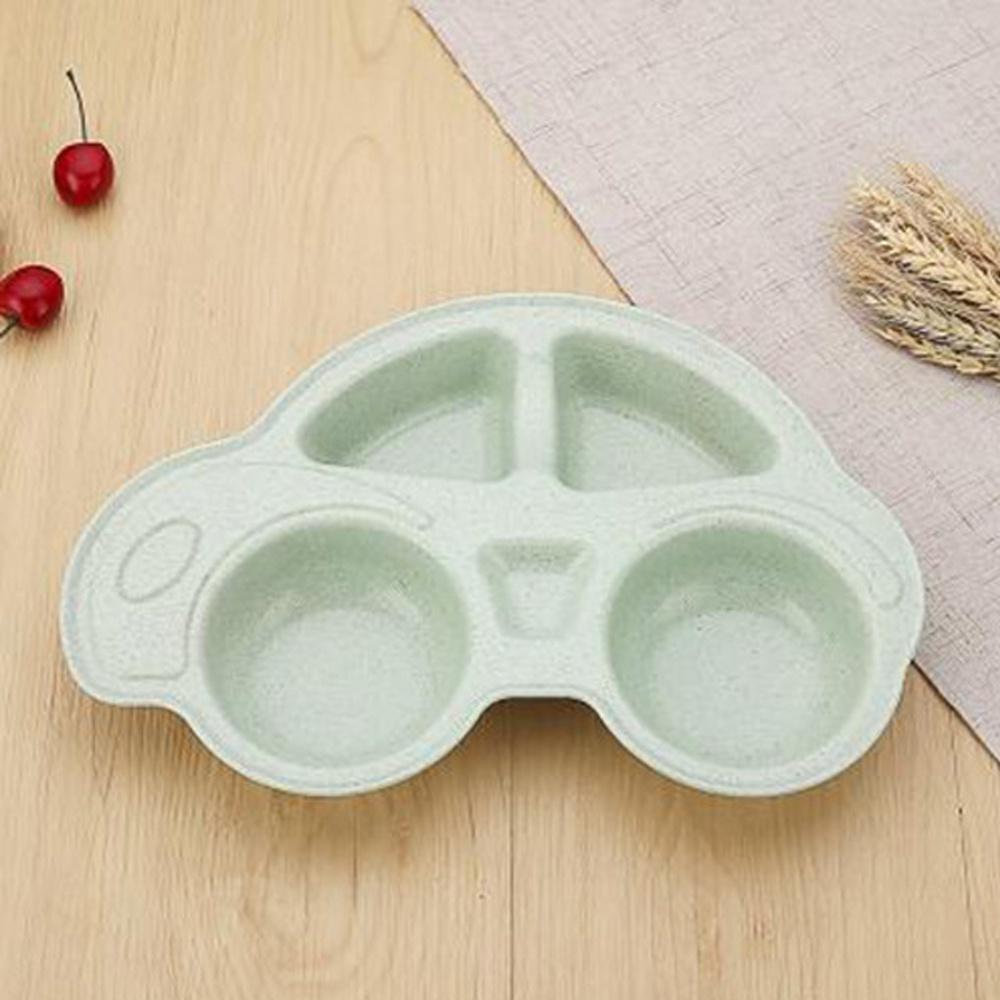 Детские тарелки для малышей, тарелка в форме мультяшной машины, отдельные тарелки для детской еды, детская столовая посуда, поднос для посуды