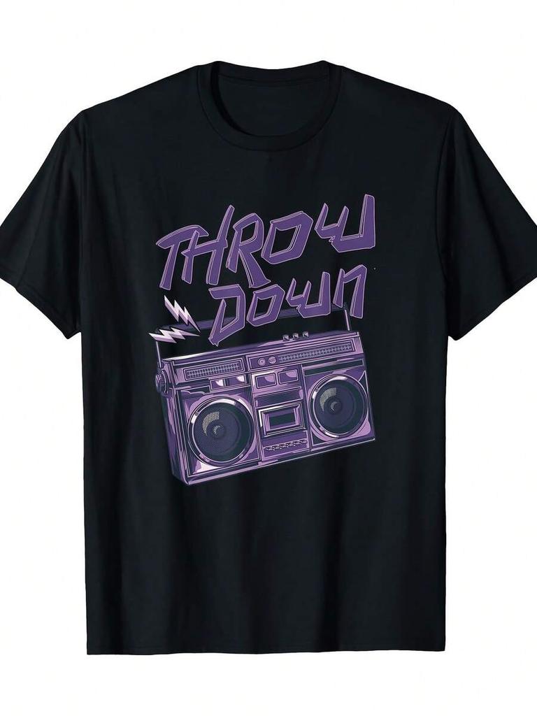 Throw 80s Party Cassette Player Graphic Unisex T-Shirt