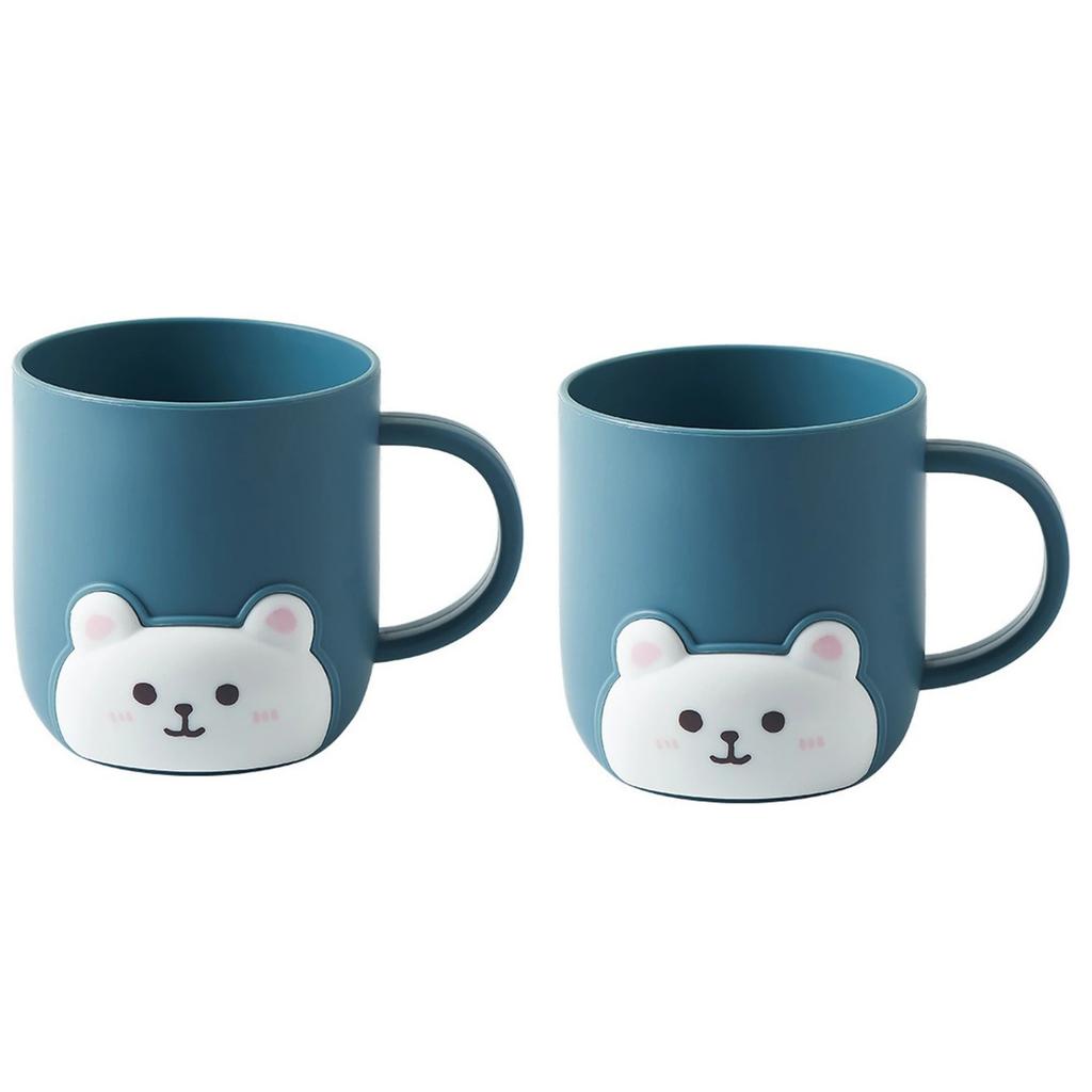 1-2 шт., чашка для зубной щетки в ванной, детский медведь, студенческое общежитие, милый мультяшный полоскатель для горла, пластиковые детские товары, товары для дома