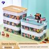 Multi-layer Toy Organizer: Simple Lego Storage & Building Block Compartment