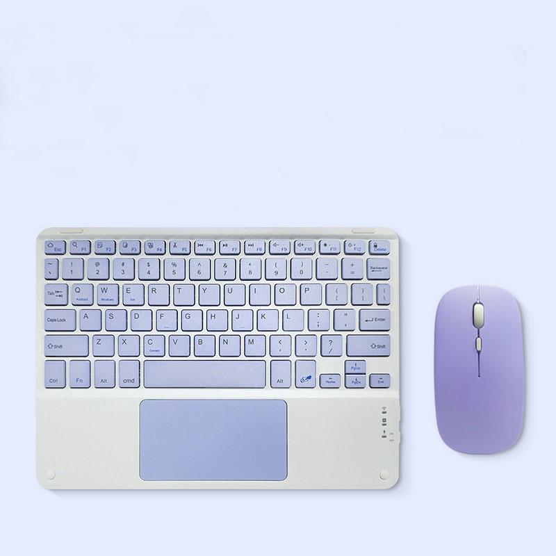 Английская Bluetooth-клавиатура 10 дюймов для iPad Air Pro Беспроводная перезаряжаемая клавиатура для телефона, планшета, ноутбука Универсальная