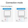 16A Tuya WiFi Smart Switch с пультом дистанционного управления RF433 1/2/3 Gang Wireless Wall Switch Mini Breaker Voice Control for Alexa Google