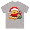 Winnie The Pooh Santa Christmas Tshirt Adorable Festive Family Gift Tee Top