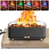 300ml Simulated Fireplace Aroma Diffuser Essential Oil Flame Air Humidifier Colorful Ambiance Night Light Creative for Home Gift