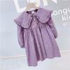 Autumn Casual Baby Girls Print Long Sleeve Dress Kids Toddler Pageant Princess Sundress