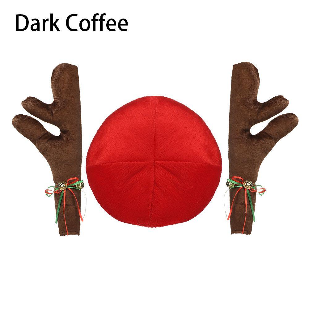 Auto Decorations Decoration Vehicle Ornament Christmas Supplies Christmas Ornament Elk Horn Car Decor