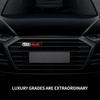 Front Grille Sticker Badge Car Head Grill Emblem LED Light For q2 Sline A6 Q3 A3 B5 B6 B7 B8 B9 Q7 8P 8V 8L A5 A4 C6 C5 C7 4F