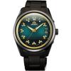 Men's WV0051SE (Neo70's Solar Radio Men's) Round Watch Black Stainless Analog