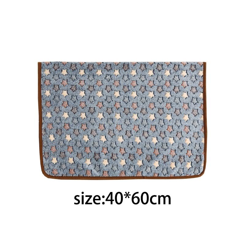 40X60CM одеяло для домашних животных, зимнее теплое одеяло для собак, симпатичное теплое и удобное одеяло-подушка для кошек и собак, товары для животных