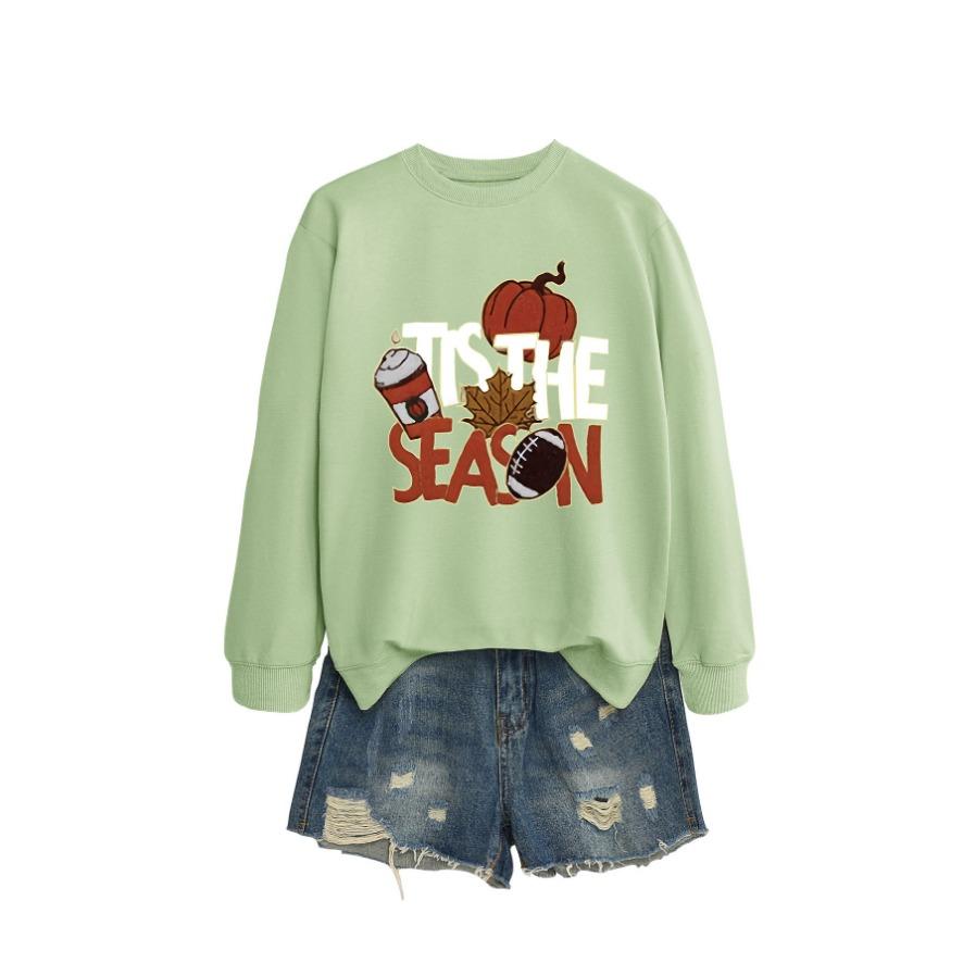 New European and American Large Size Fashion Sweatshirt Autumn Women's Sweatshirt Autumn and Winter Women's Thickened Sweatshirt Jacket