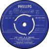 7inch Record FRANKIE VAUGHAN - The Lady Is A Square 45PB896 Philips 1959 UK Pop Used