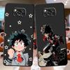 Чехол Anime My Hero Academia для Xiaomi Poco F4 F1 M4 5G X4 X3 Pro F3 GT X3 NFC M3 C40 F3 GT X4 NFC X4 Pro матовый черный чехол