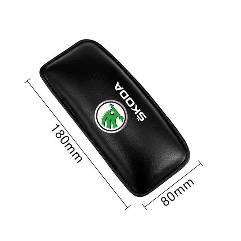 1Pcs Car Knee Pad Interior Pillow Pad Comfortable Cushion Memory Headrest For Skoda Octavia MK2 MK3 2 3 A7 Fabia Karoq Kodiaq Superb Rapid Kamiq