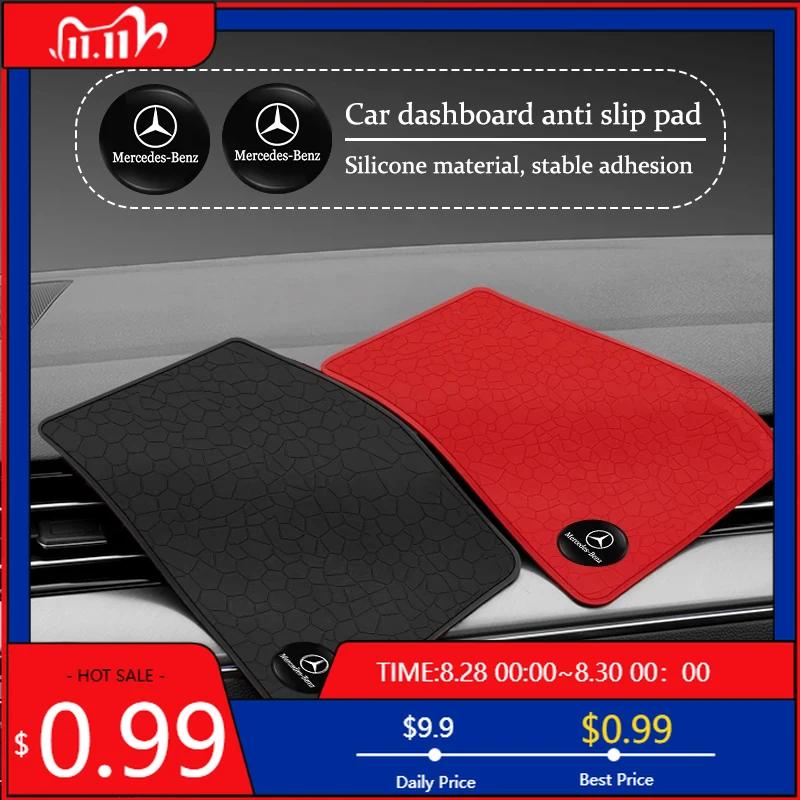 GLC GLB Car Styling Anti Slip Pad Phone PVC Non Slip Sticky Gel Mat For Mercedes Benz AMG W177 W176 X166 X167 C257 C218 X253 C1