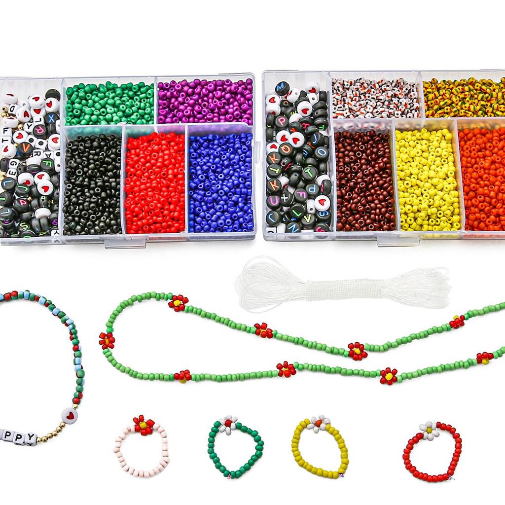 3500 шт./компл. 3 мм бисер с надписью бусины смешанного стиля для DIY аксессуары для изготовления ювелирных изделий