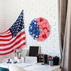 Independence Day Garland Door Hanging Fabric Home Decor Garland Hanging Tag