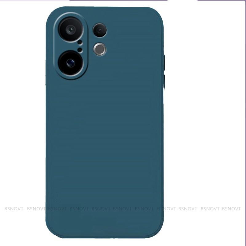 Для Vivo X200 FE Чехол Накладка Vivo X200 FE Capa Новый Задний Бампер Ударопрочный Оригинальный Жидкий Силикон Fundas Vivo X200 FE Мягкий Чехол