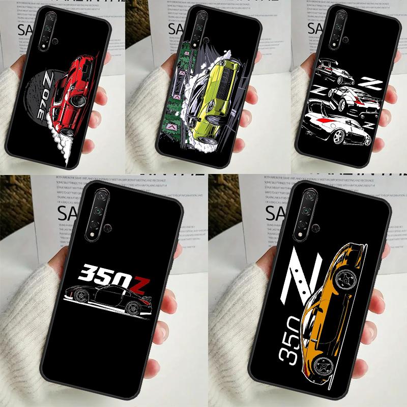 350Z Fairlady Case For Huawei Nova Y70 Y60 Y61 Y90 Y91 5T 9 10 SE 3i 8i 11i 11 Pro P20 P40 P30 Lite Cover
