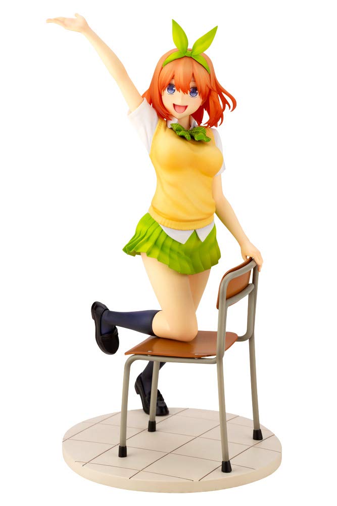 Juya The Quintessential Quintuplets Yotsuba Nakano в масштабе ПВХ, окрашенная готовая фигурка PP893 1/8