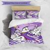 3pcs Duvet Cover Set (1*Duvet Cover + 2*Pillowcase, Without Core), Sonic Print Bedding Set, Bedroom Decor, All‑Season, Birthday Gift