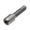 Knurled Round to Hex Handle Adapter Rod