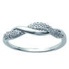 Silver Ring 'Goddess' White Silver (rhodium) - 5 Mm