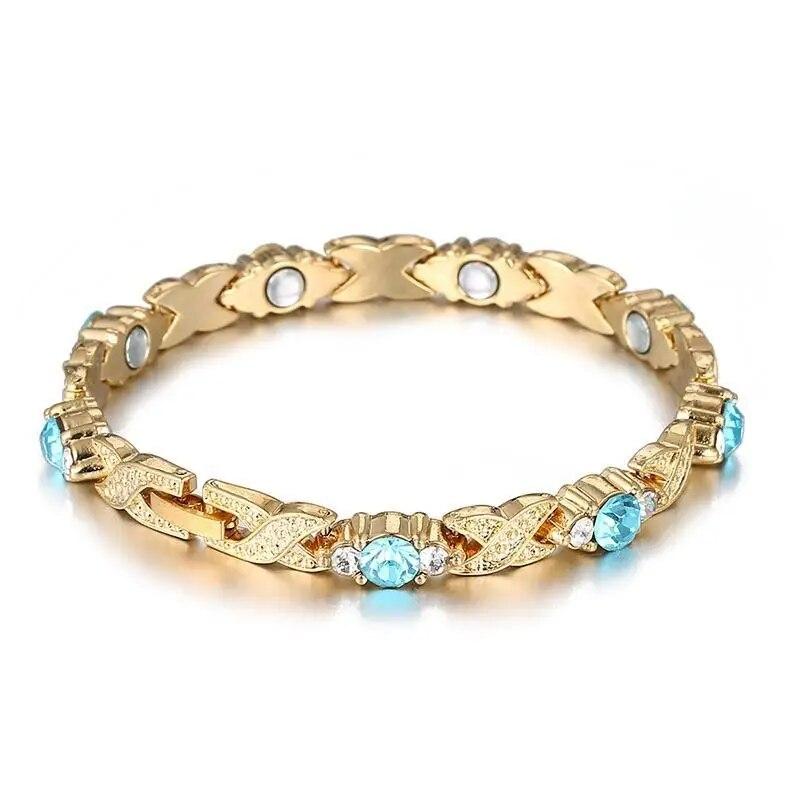 Сверкающий браслет-цепочка со стразами для женщин и девочек, элегантный модный вечерние, свадебные, помолвочные украшения, подарок на годовщину