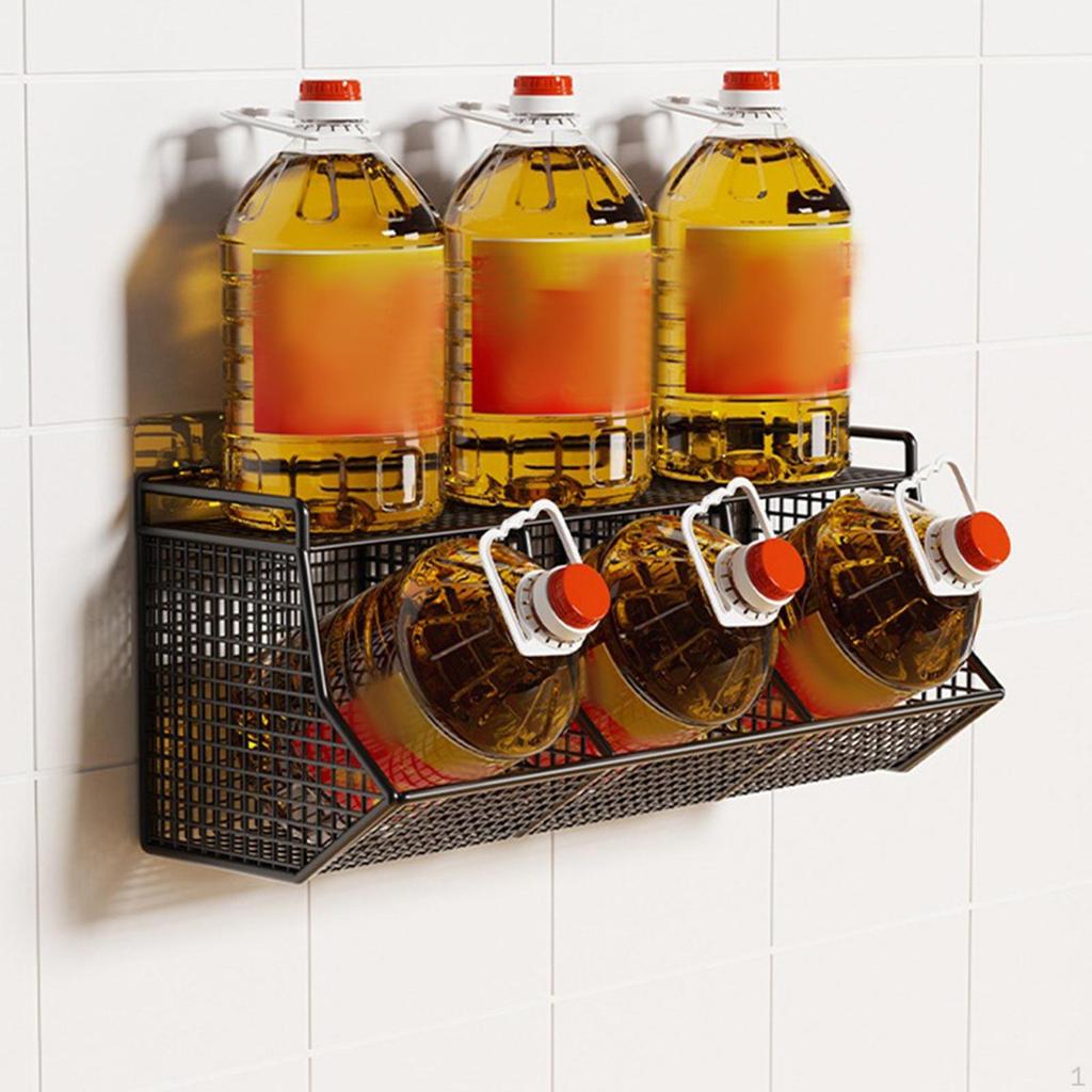 Adhesives Small Metal Basket Farmhouse Food Storage Mesh Bin Fruit Shelf Vegetable Rack Kitchen