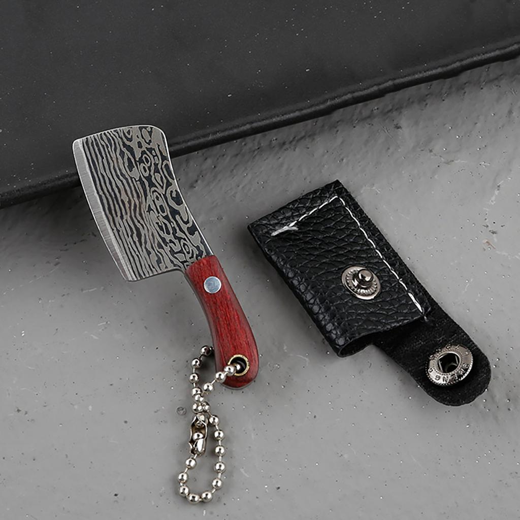 Портативный нож 6 см. Экспресс-нож для разборки. Нескладной нож. Коллекционный нож. Маленький кухонный нож. Креативный мини-портативный нож с открытым футляром.