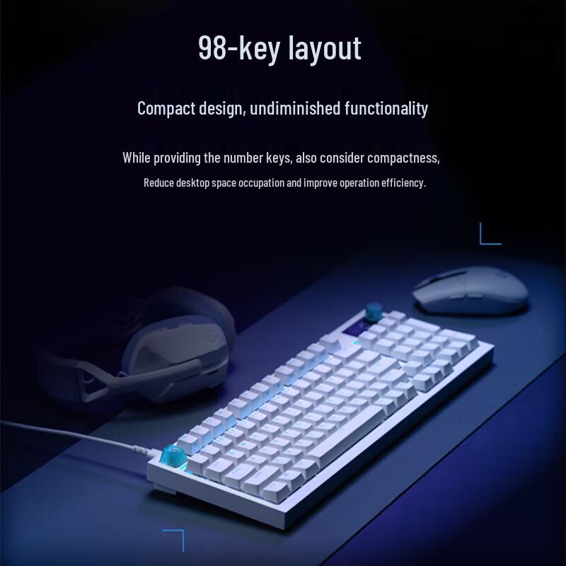 Logitech G G316X 98-клавишная горячезаменяемая RGB механическая игровая клавиатура