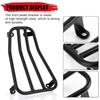 Motorcycle Pedal Luggage Rack Bracket Front Carrier For Vespa GT GTL GTV GTS 125 200 250 300 All Years Black Accessories